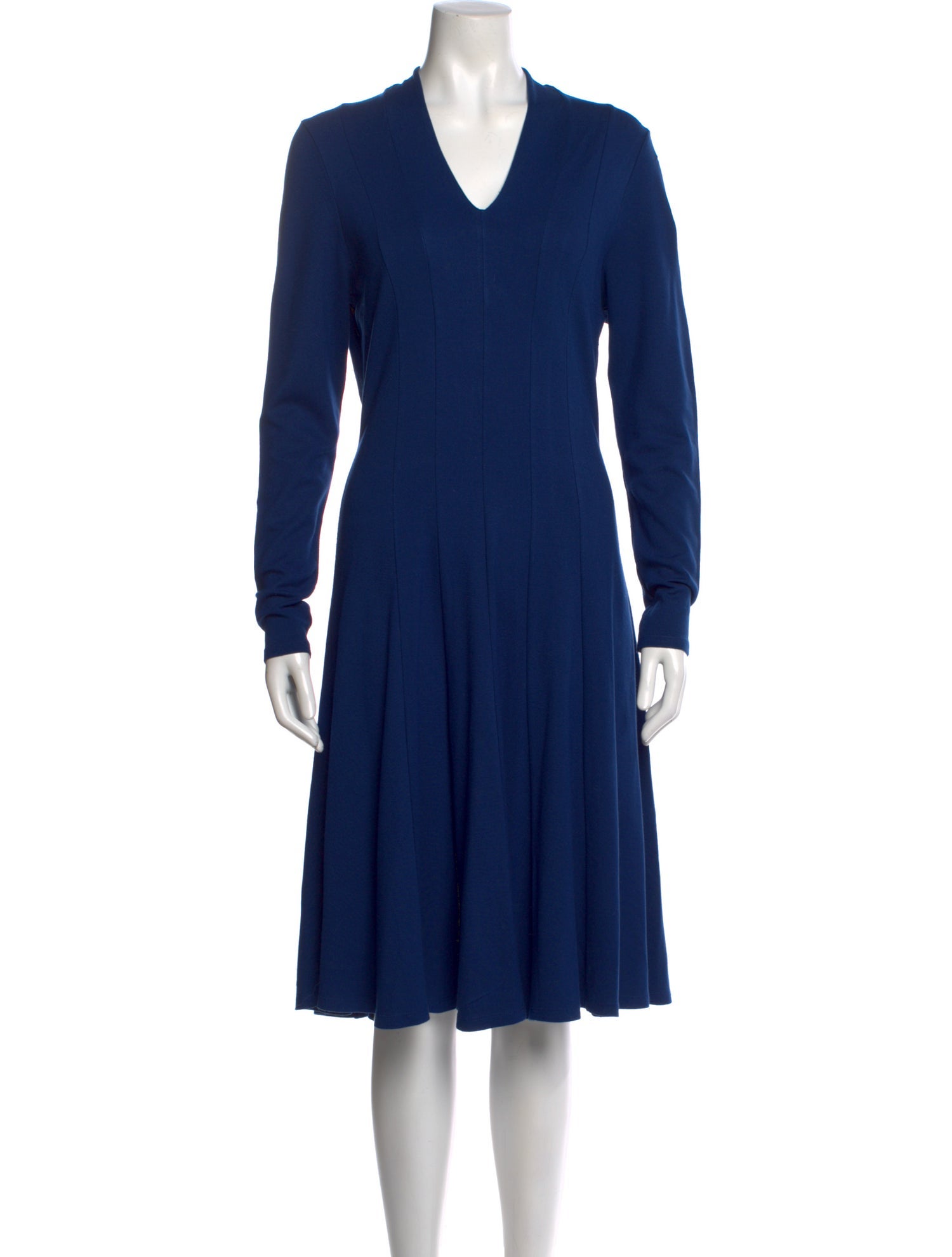 L.K. Bennett V-Neck Midi Length Dress