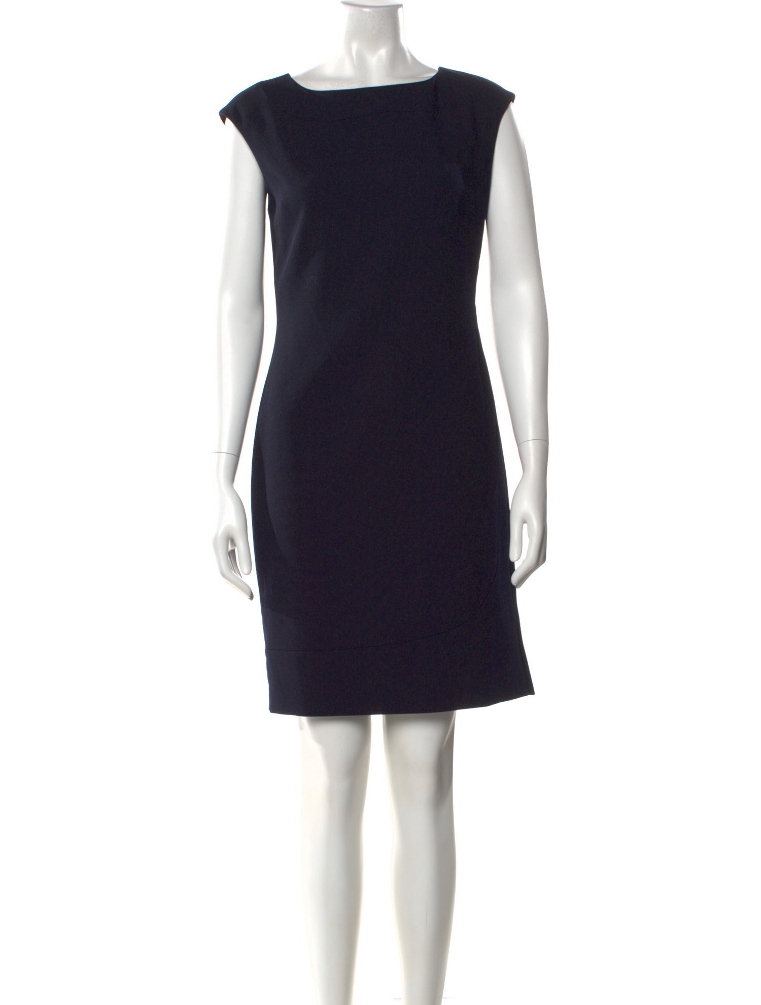 L.K. Bennett Bateau Neckline Mini Dress