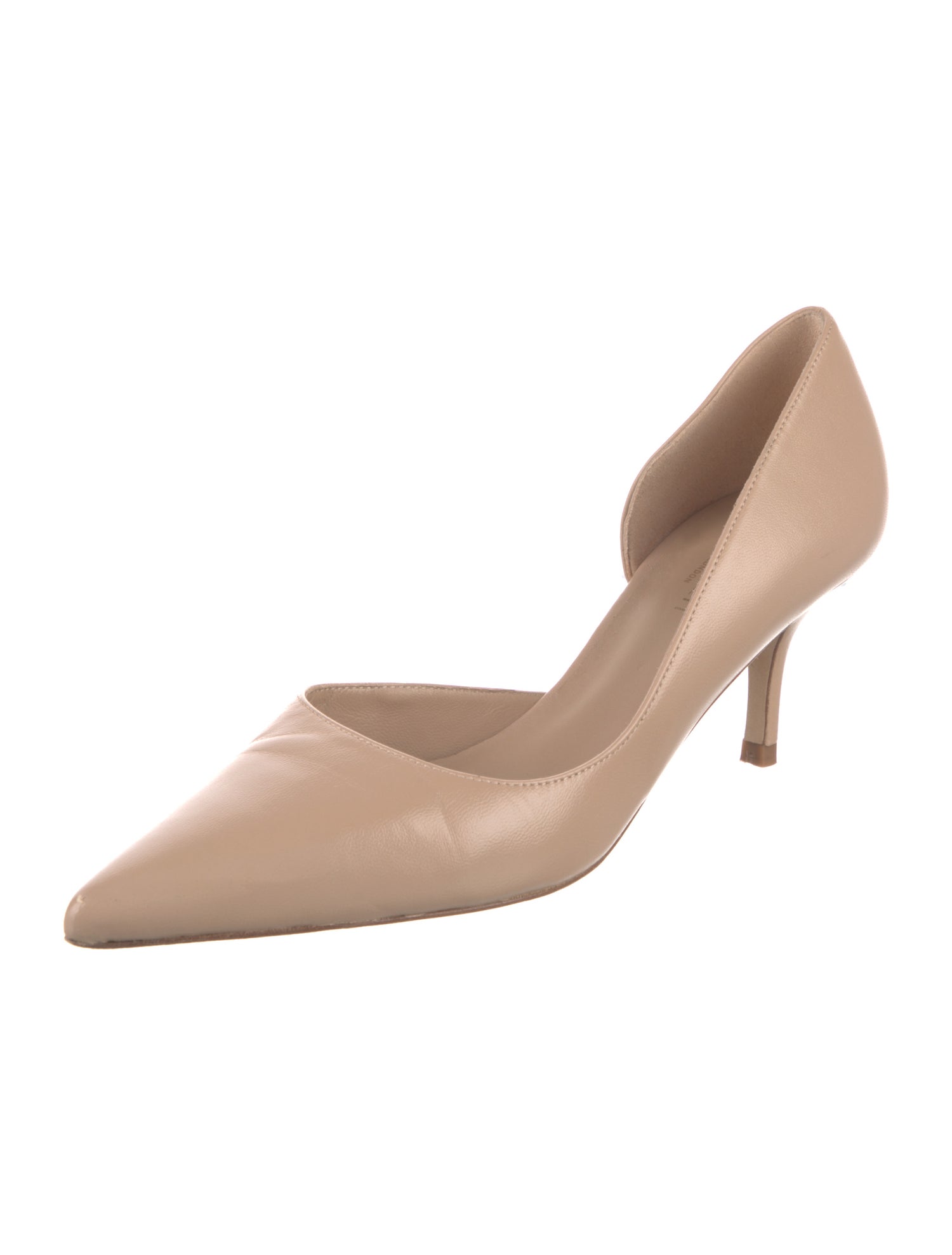 L.K. Bennett Leather D'Orsay Pumps