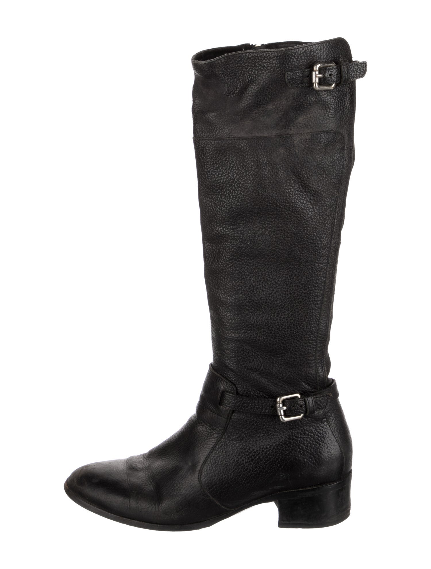 L.K. Bennett Leather Riding Boots