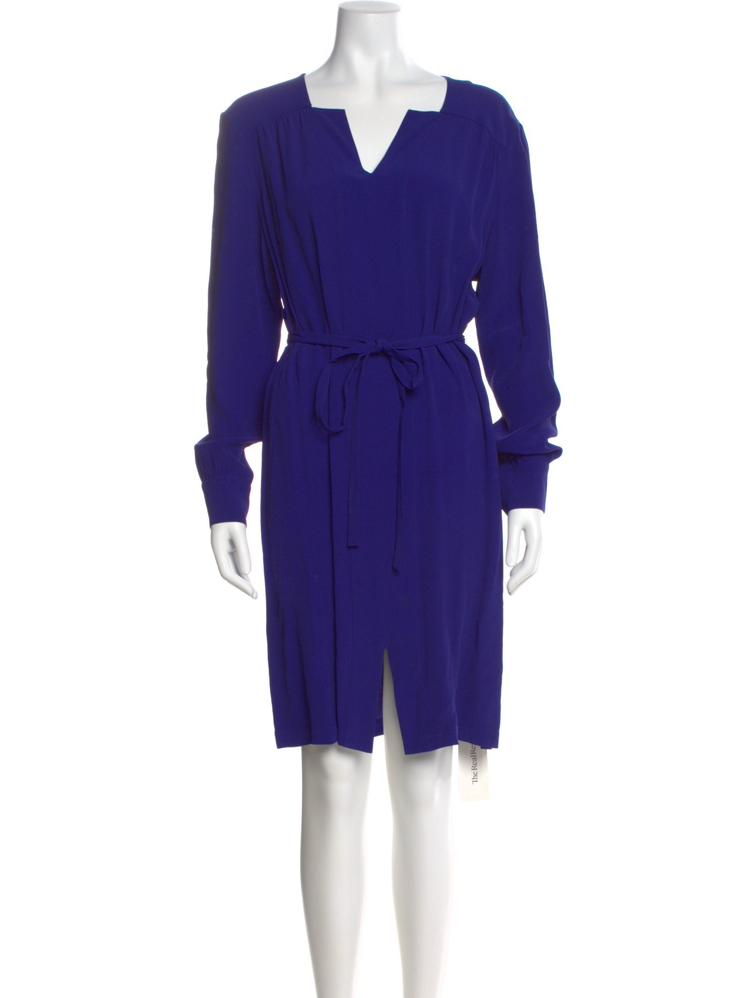 L.K. Bennett V-Neck Knee-Length Dress