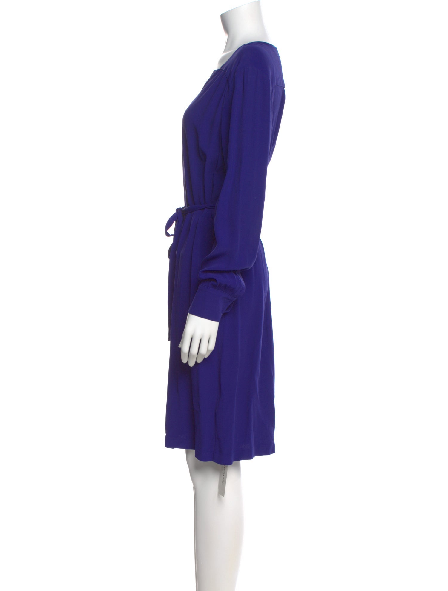 L.K. Bennett V-Neck Knee-Length Dress