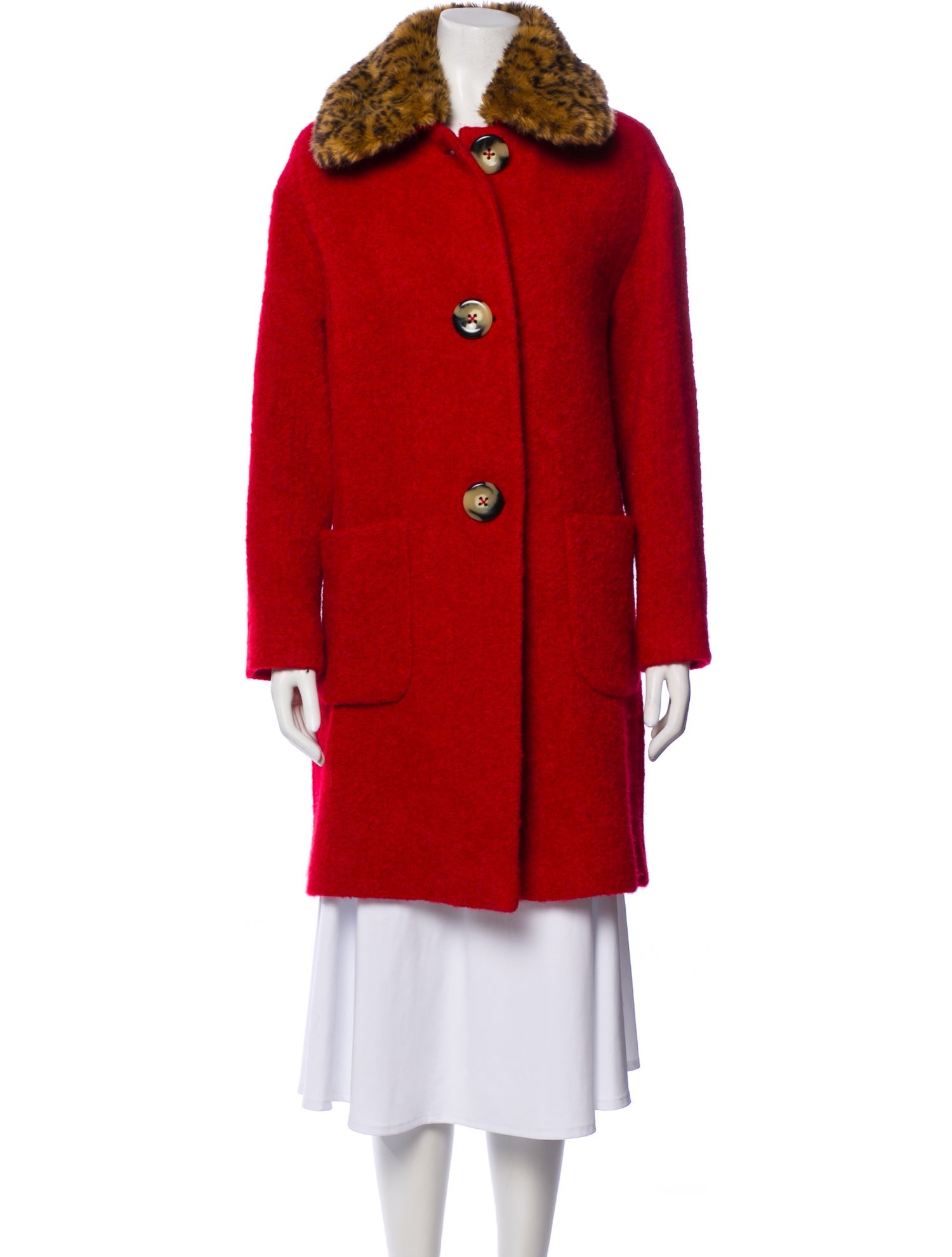 L.K. Bennett Wool Peacoat