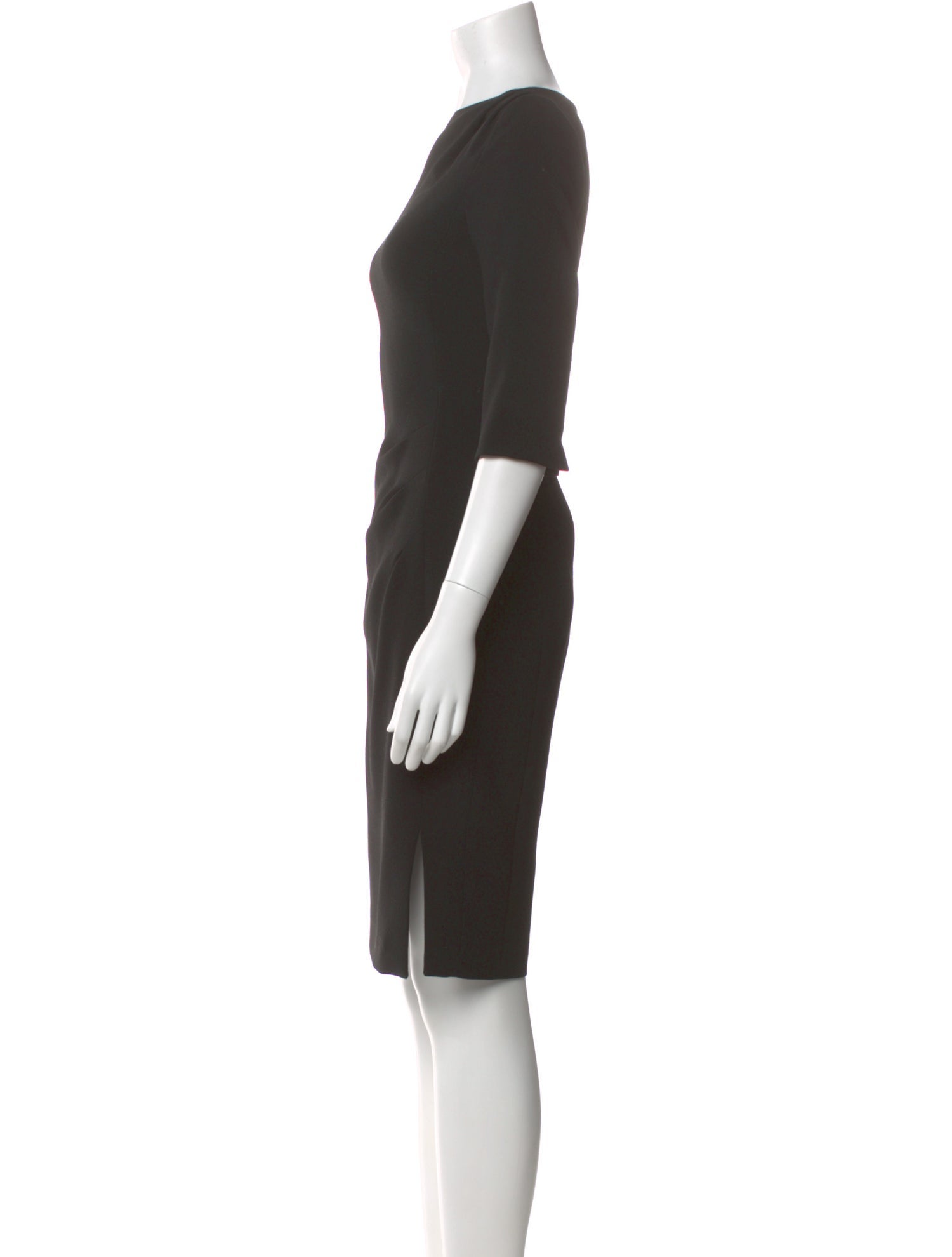 L.K. Bennett Bateau Neckline Knee-Length Dress