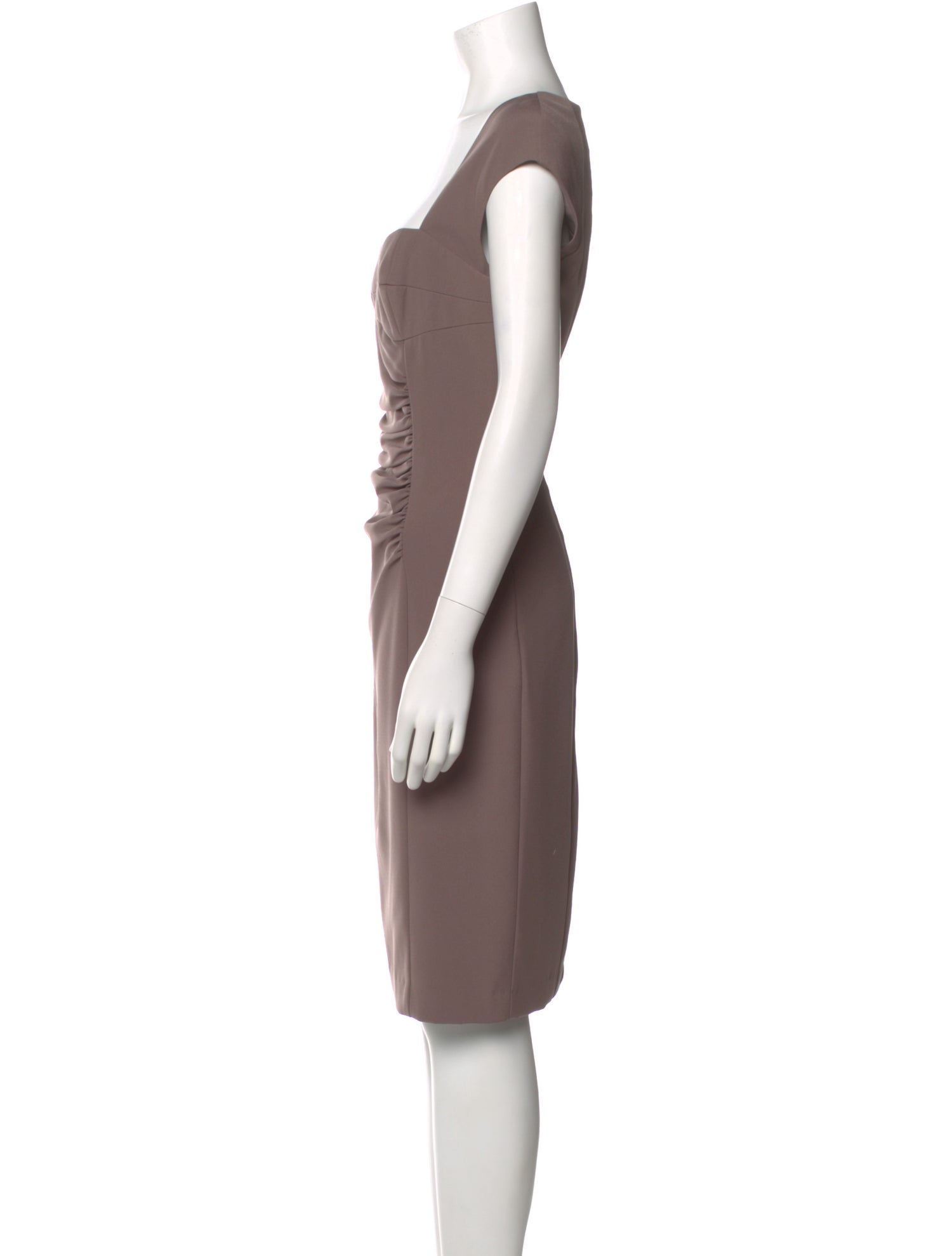 L.K. Bennett Square Neckline Knee-Length Dress