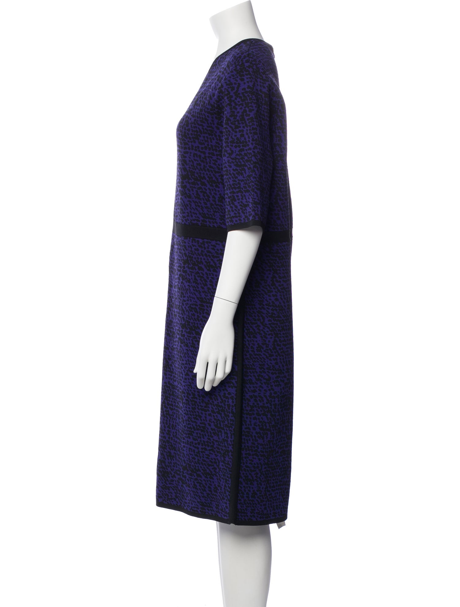 L.K. Bennett Printed Midi Length Dress