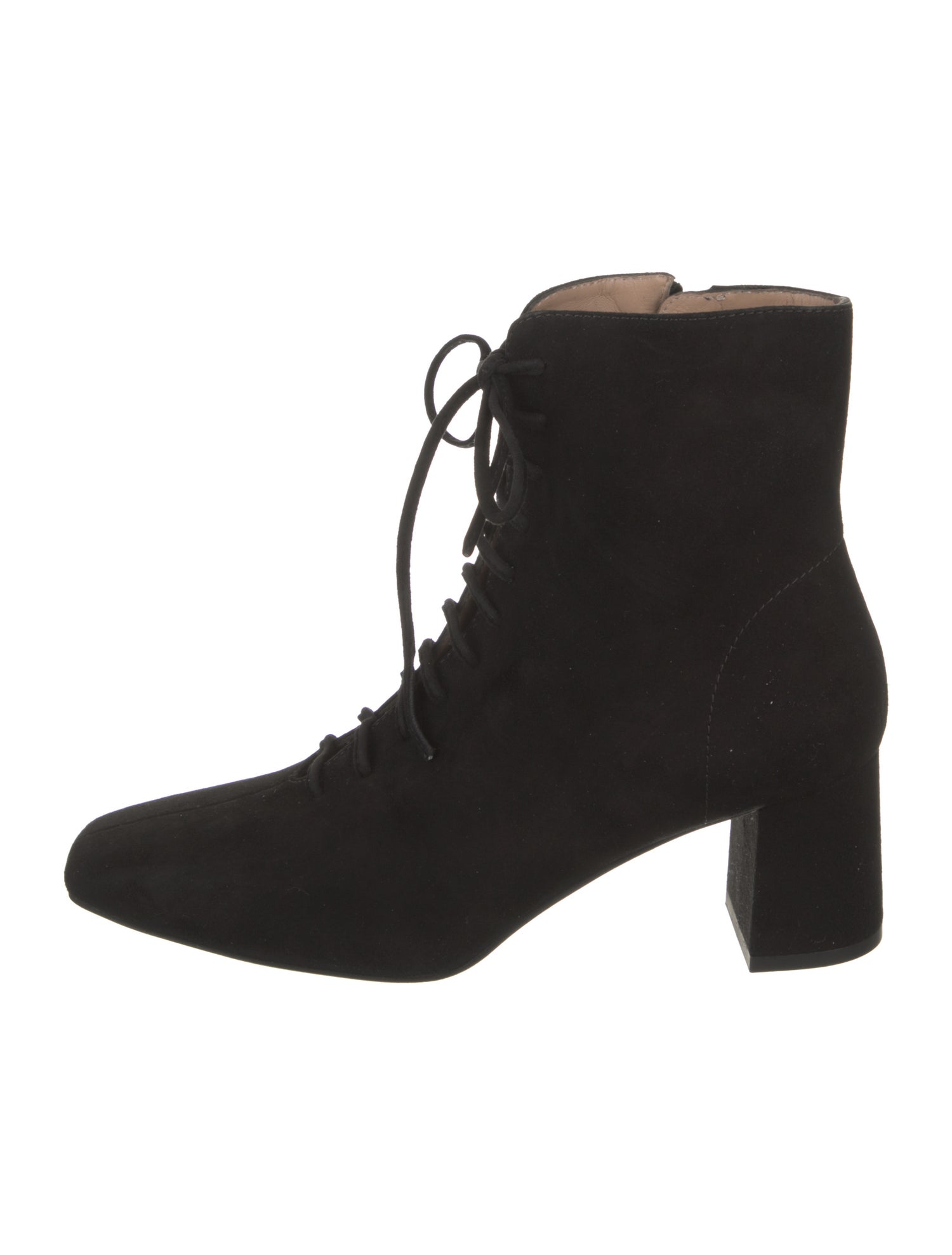 L.K. Bennett Suede Lace-Up Boots