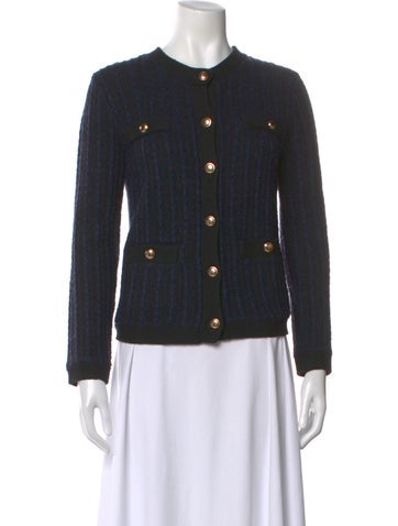 Pre-owned Lk Bennett Crew Neck Sweater In Black