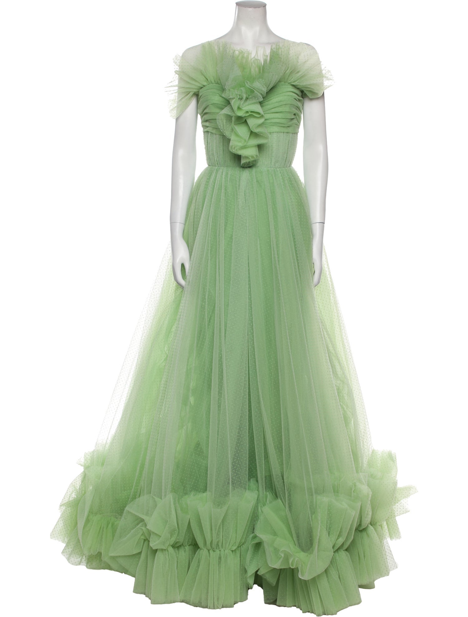 Azzi&Osta Bateau Neckline Long Dress