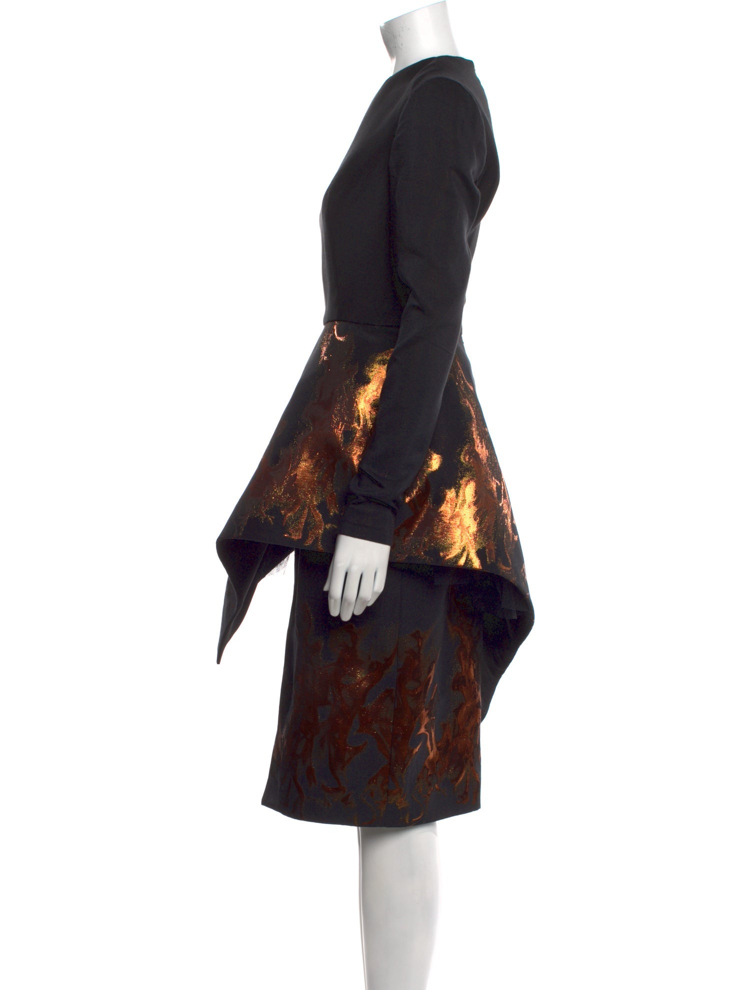 Azzi&Osta Printed Midi Length Dress w/ Tags