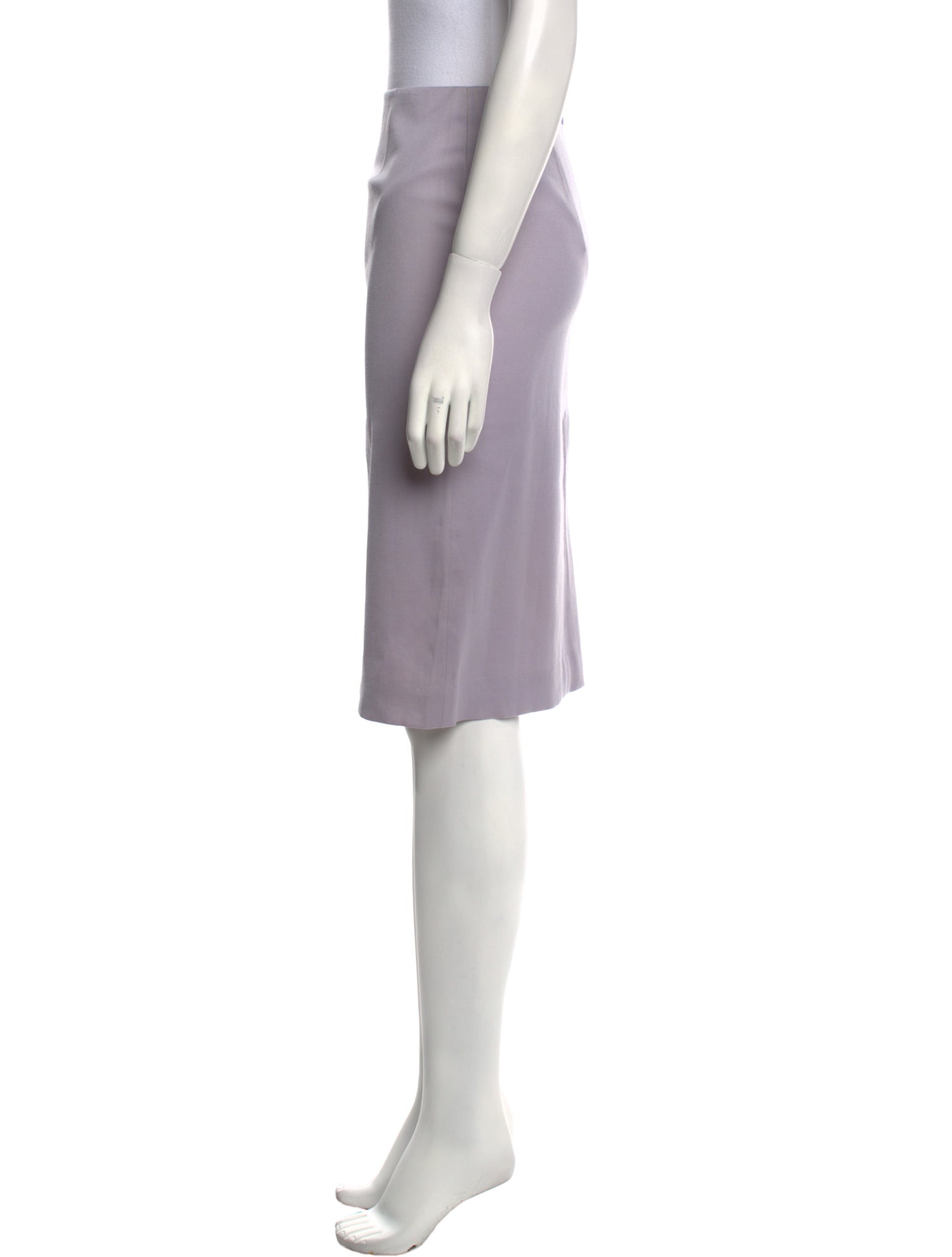 Anna Molinari Wool Knee-Length Skirt