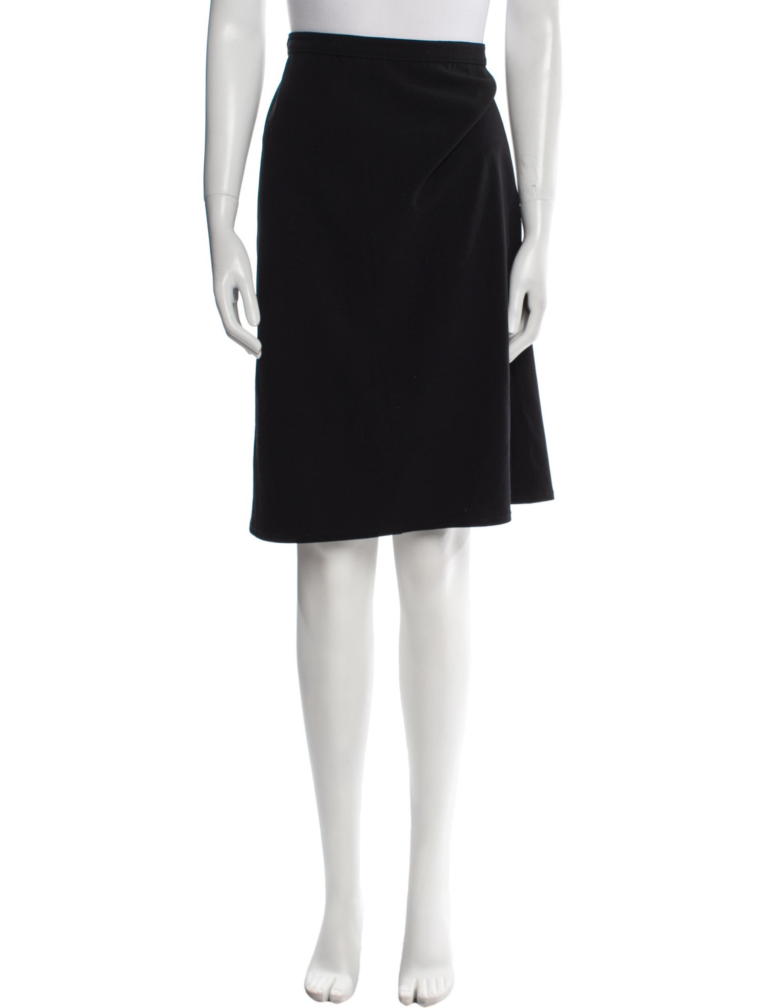 Anna Molinari Wool Knee-Length Skirt