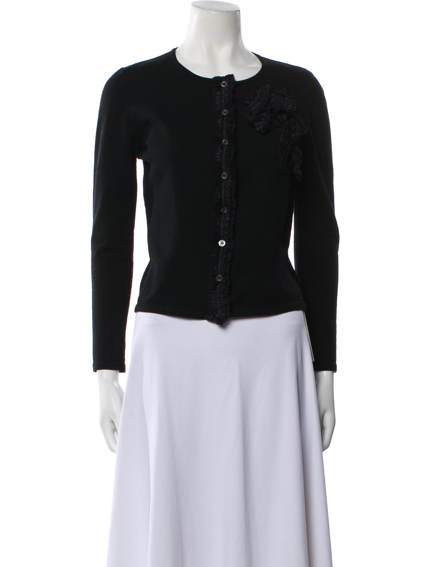 Anna Molinari Wool Crew Neck Sweater