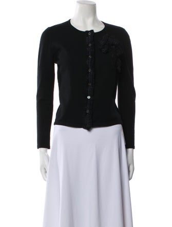 Anna Molinari Wool Crew Neck Sweater