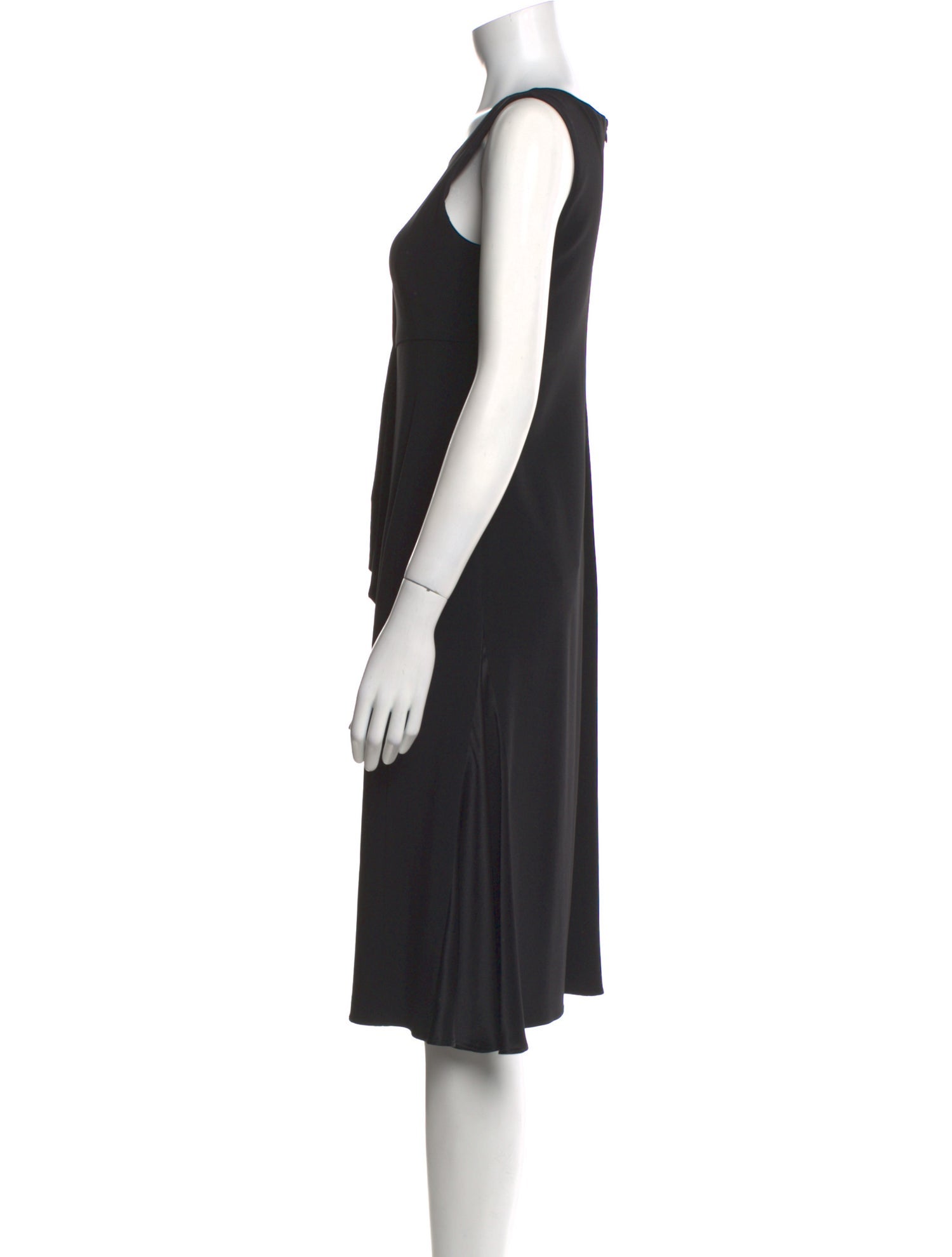 Anna Molinari Silk Midi Length Dress