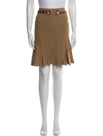 Anna Molinari Studded Accents Knee-Length Skirt