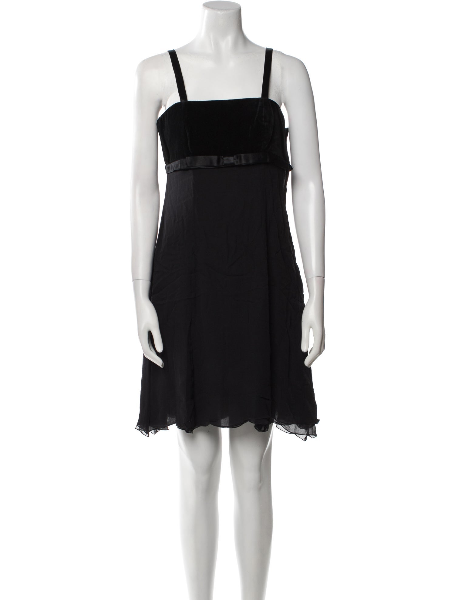 Anna Molinari Silk Mini Dress