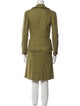 Anna Molinari Wool Tweed Pattern Skirt Suit