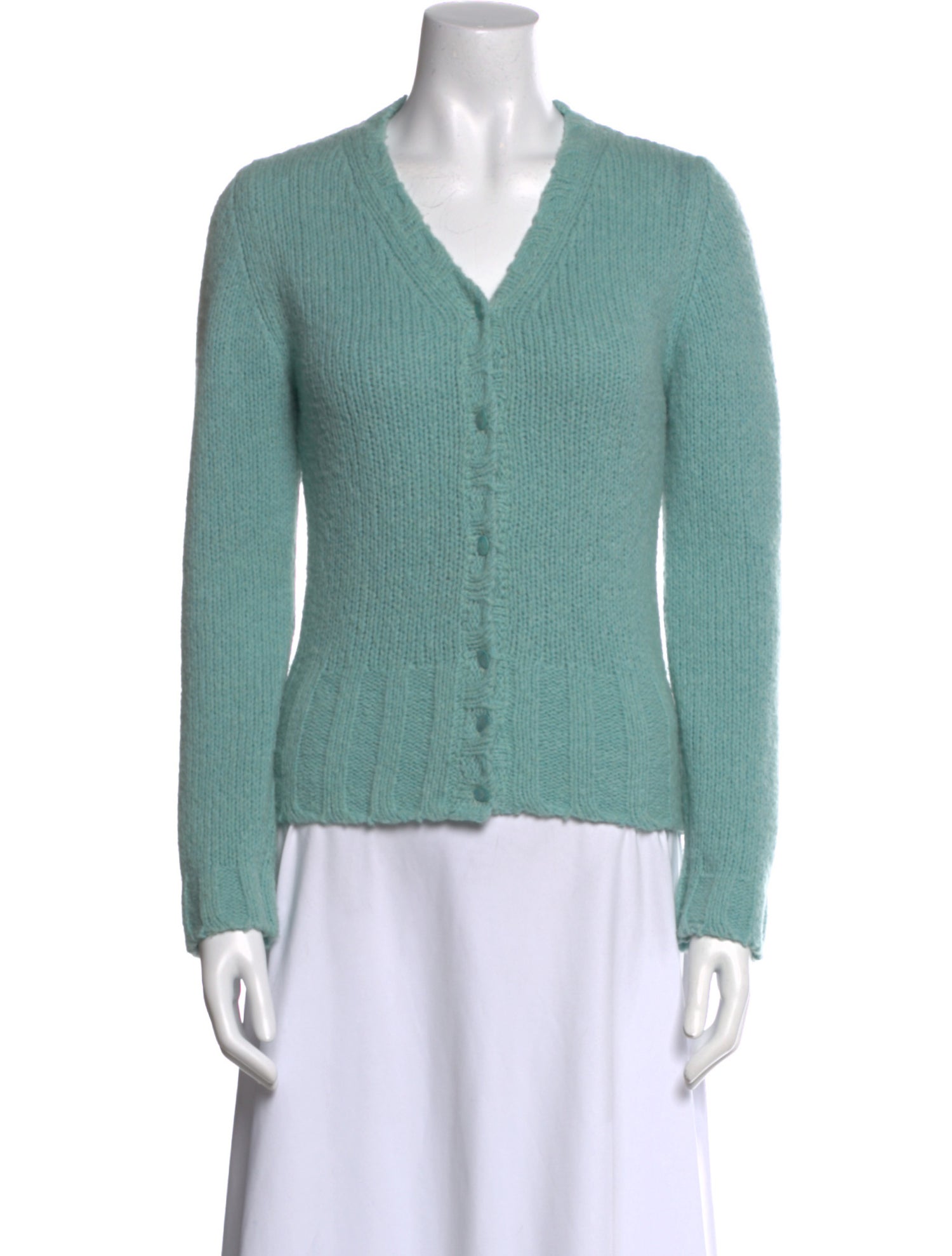 Anna Molinari Wool V-Neck Sweater