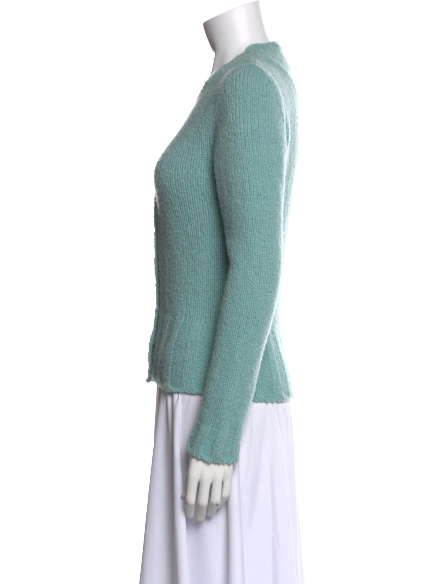 Anna Molinari Wool V-Neck Sweater