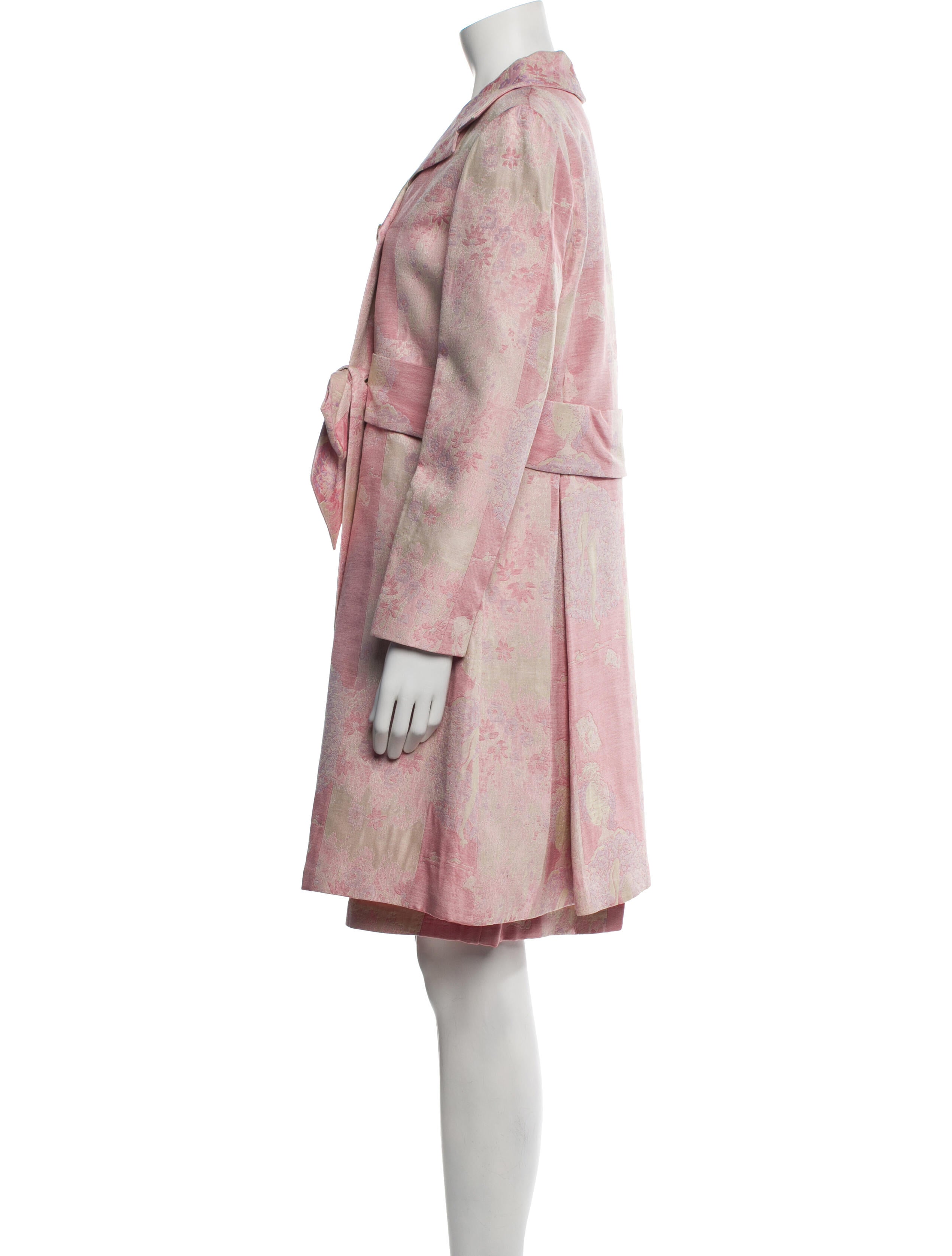 Anna Molinari Vintage Printed Skirt Set