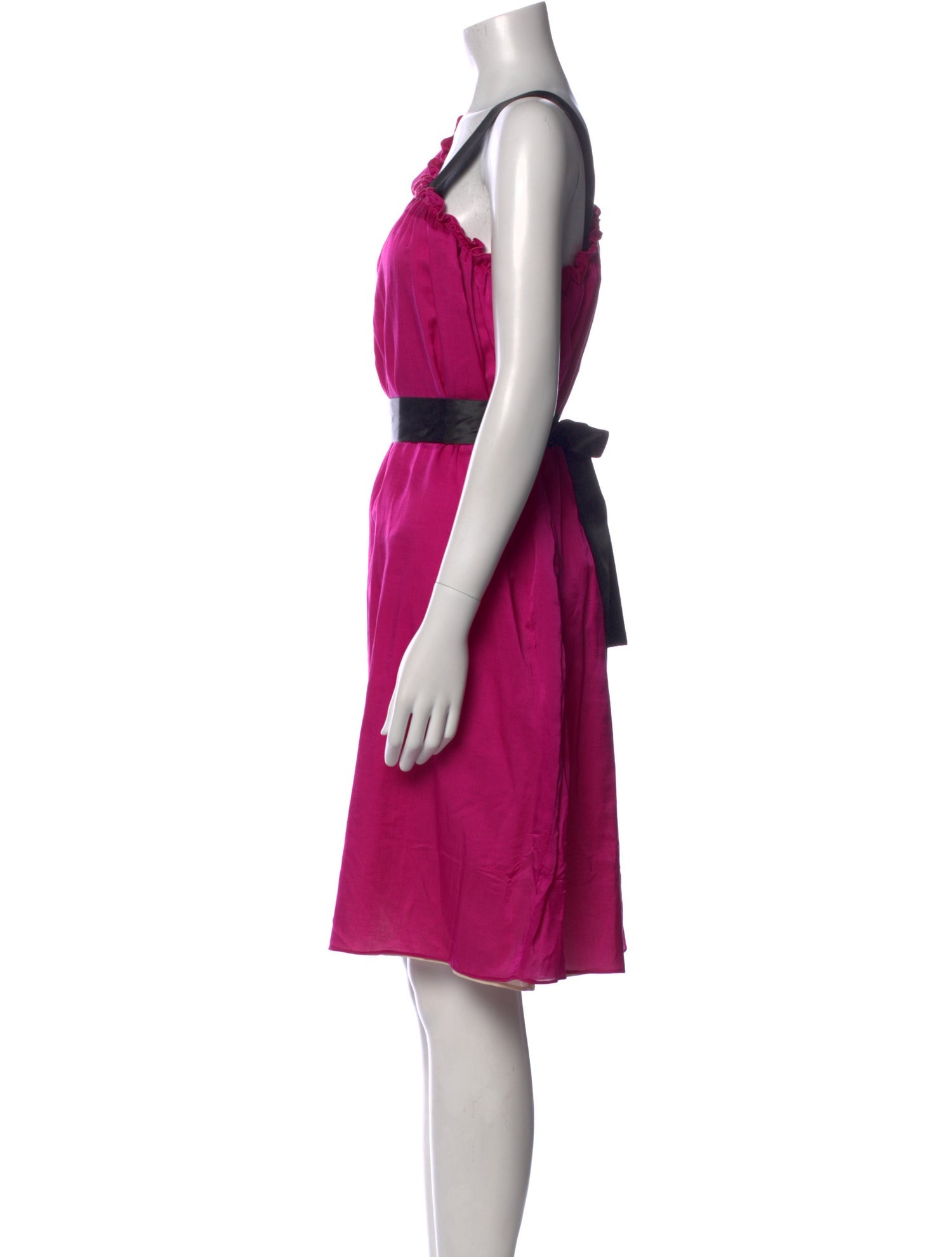 Anna Molinari One-Shoulder Knee-Length Dress