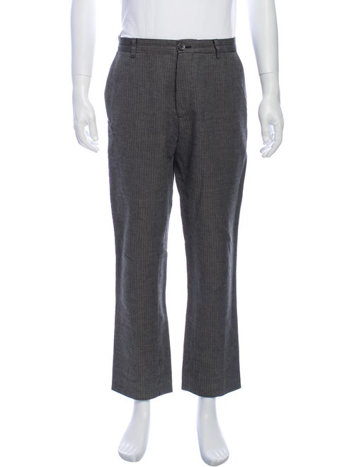 A.p.c. Tweed Pattern Pants Black