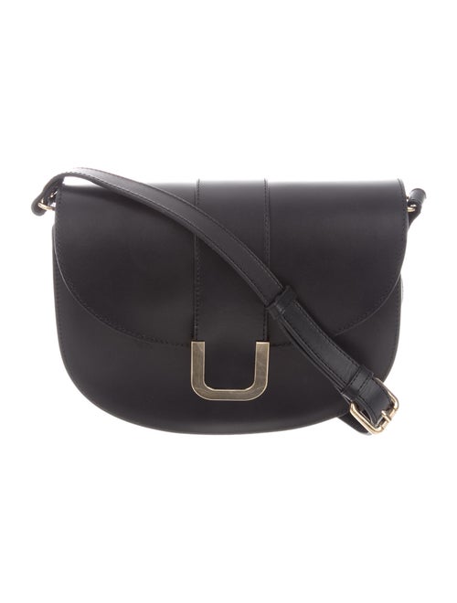 A.p.c. Leather Crossbody Bag Blue