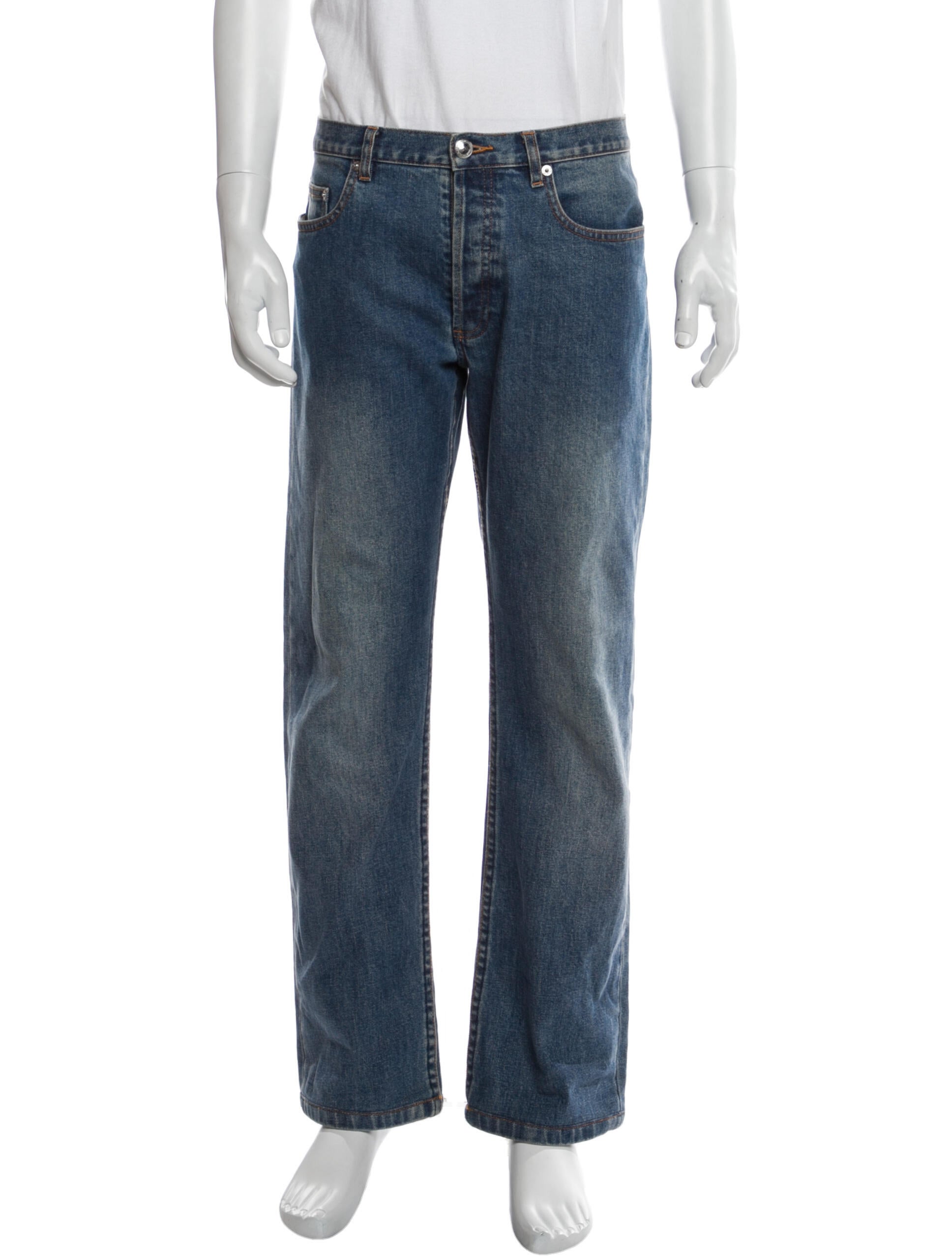 A.P.C. New Standard Bootcut Jeans - Blue, 10.25