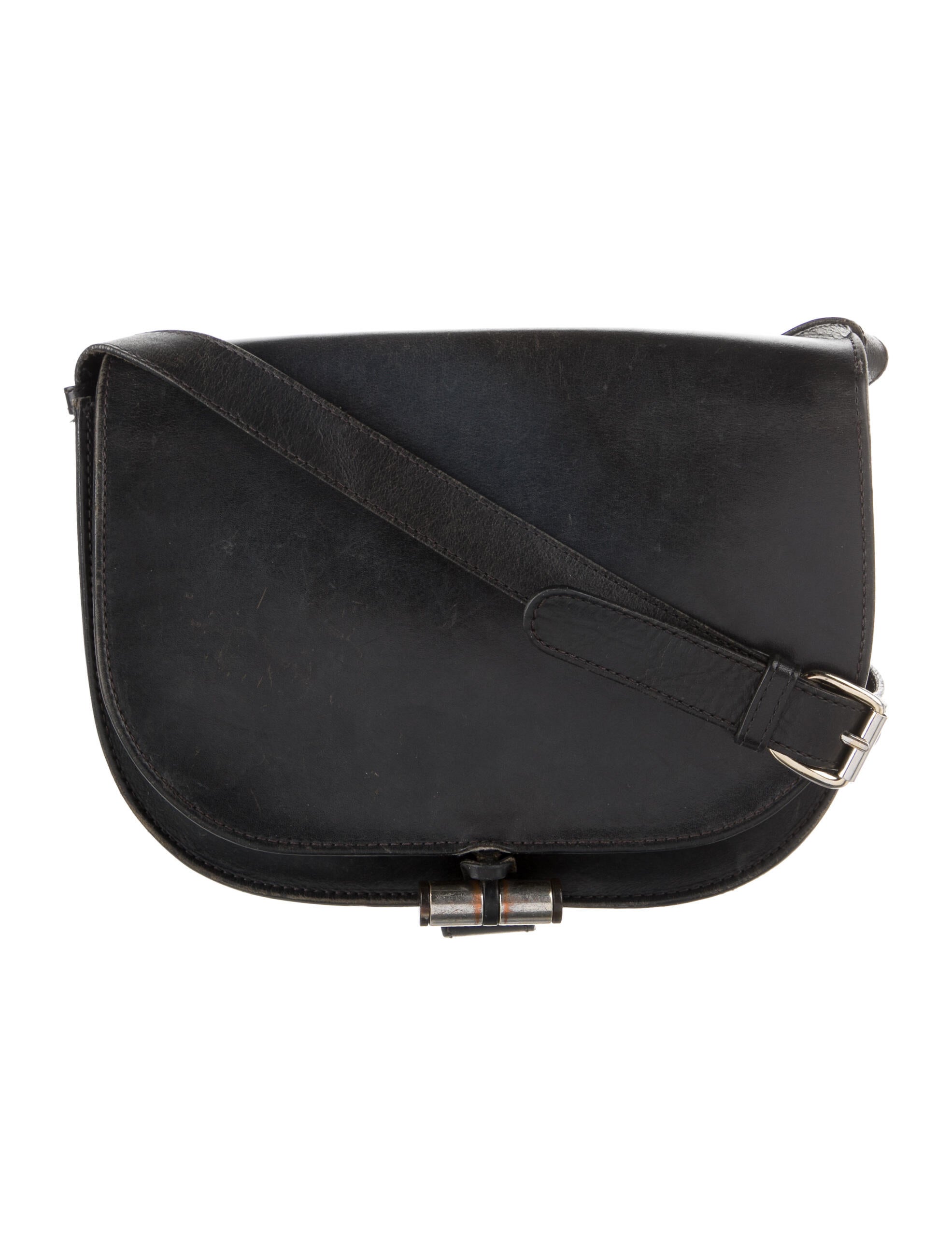 A.P.C. Leather Crossbody Bag Black Crossbody Bags, Handbags