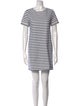 A.P.C. Striped Mini Dress