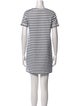 A.P.C. Striped Mini Dress
