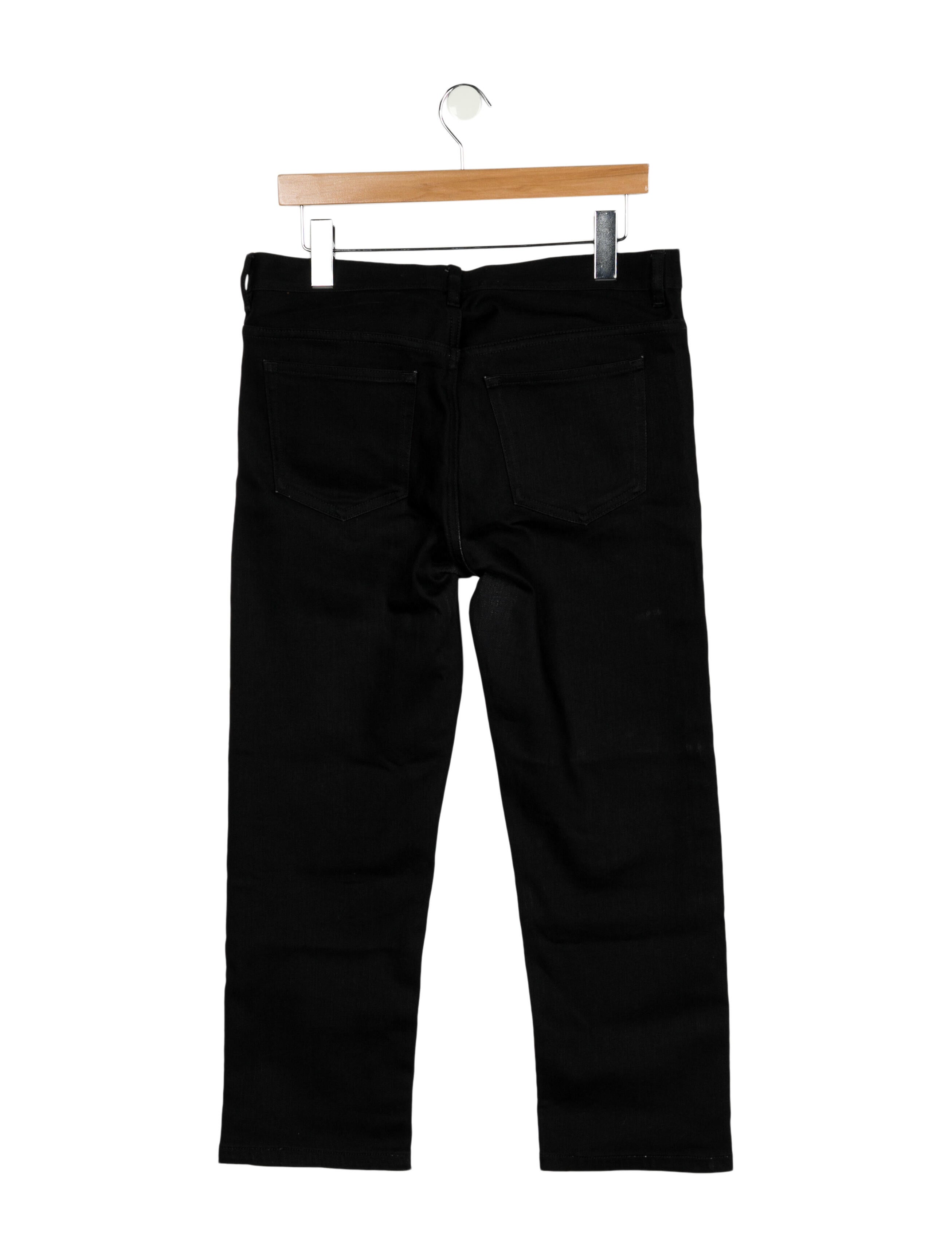 A.P.C. High-Rise Straight Leg Jeans