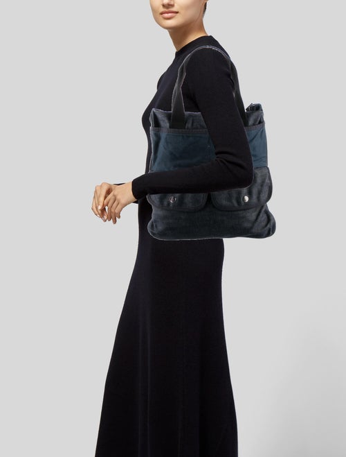 A.P.C. Denim Tote Bag