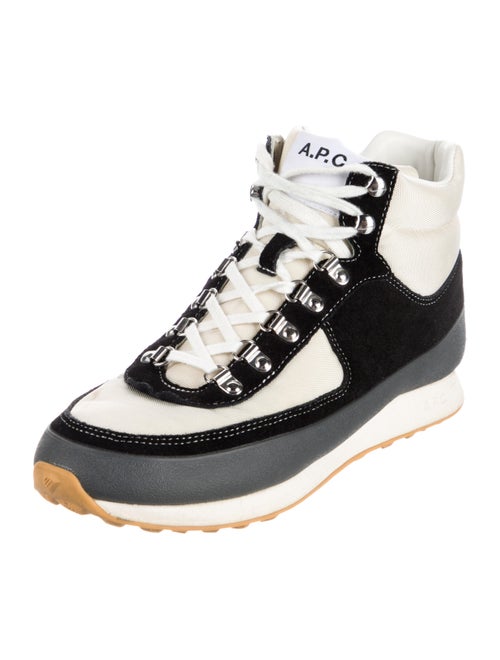 A.P.C. Colorblock Pattern Sneakers