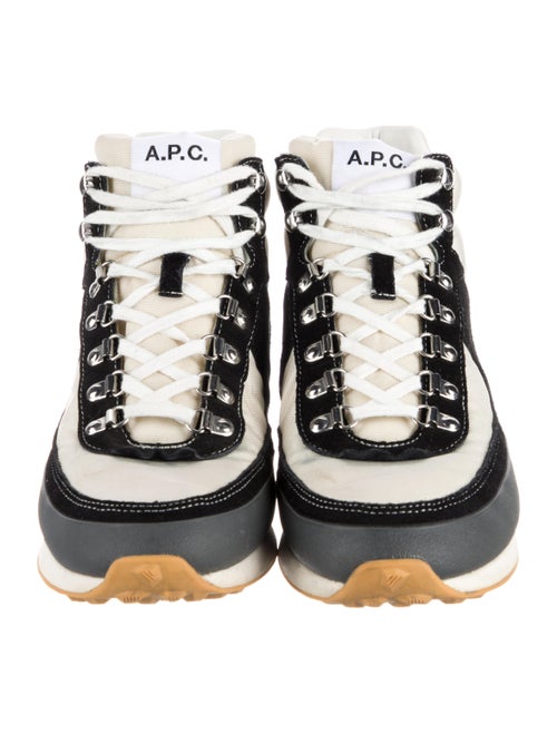 A.P.C. Colorblock Pattern Sneakers