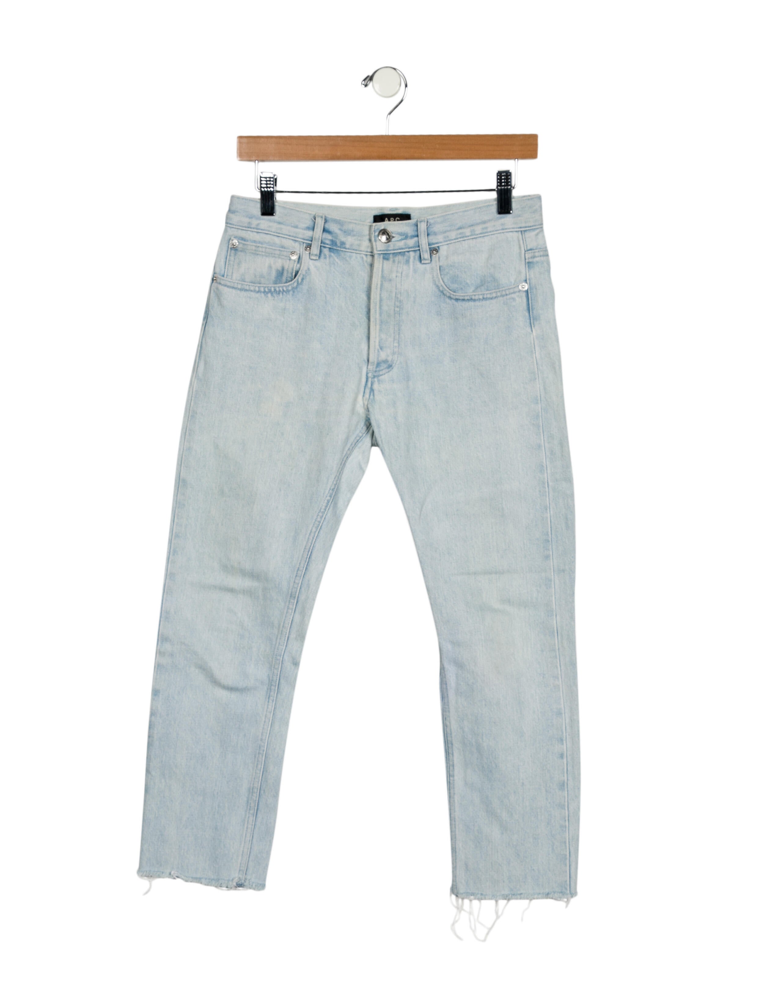 A.P.C. Mid-Rise Straight Leg Jeans