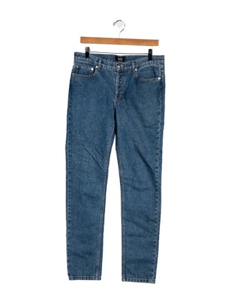 A.P.C. Mid-Rise Straight Leg Jeans