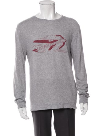 A.P.C. Graphic Print Crew Neck Pullover