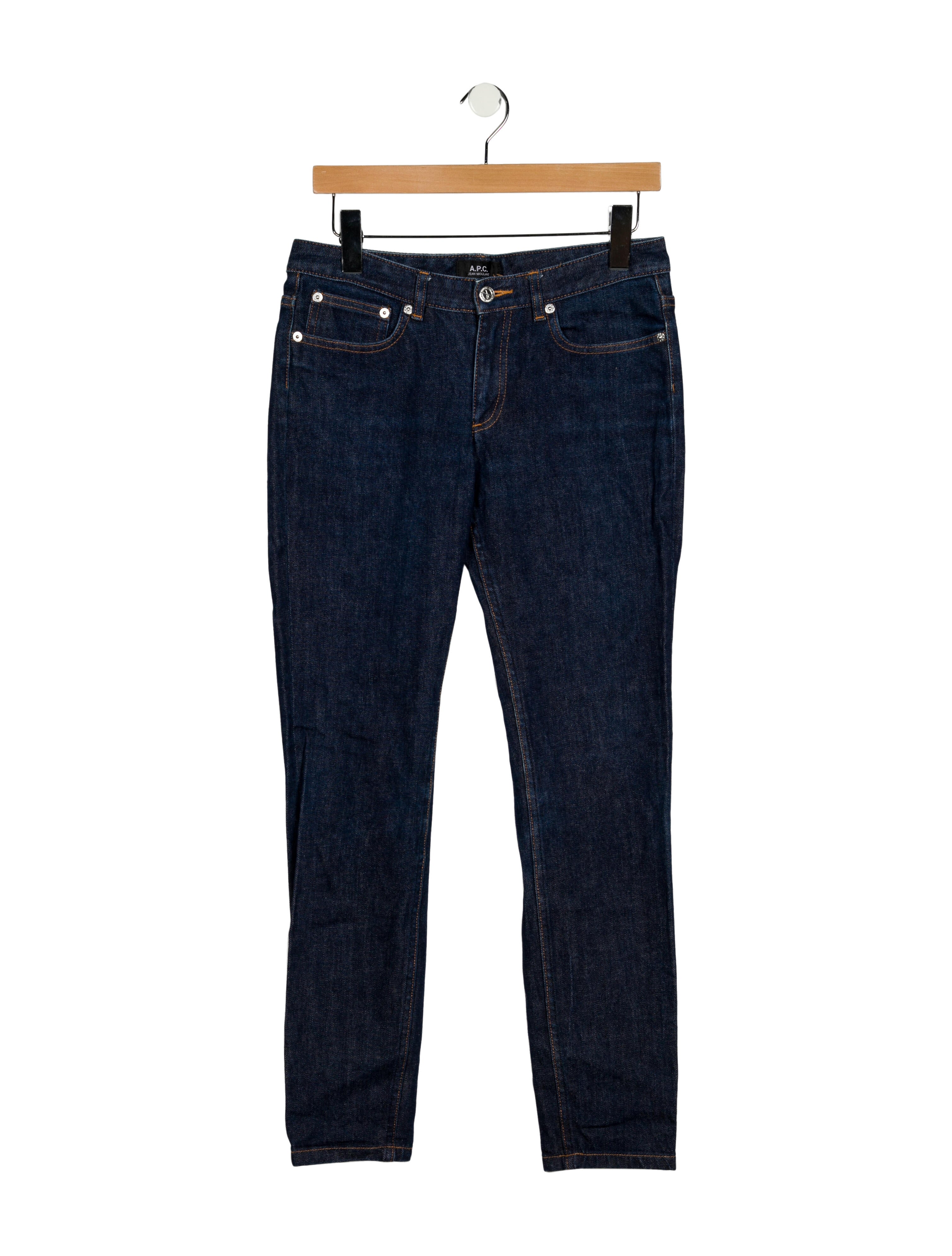 A.P.C. Mid-Rise Skinny Leg Jeans