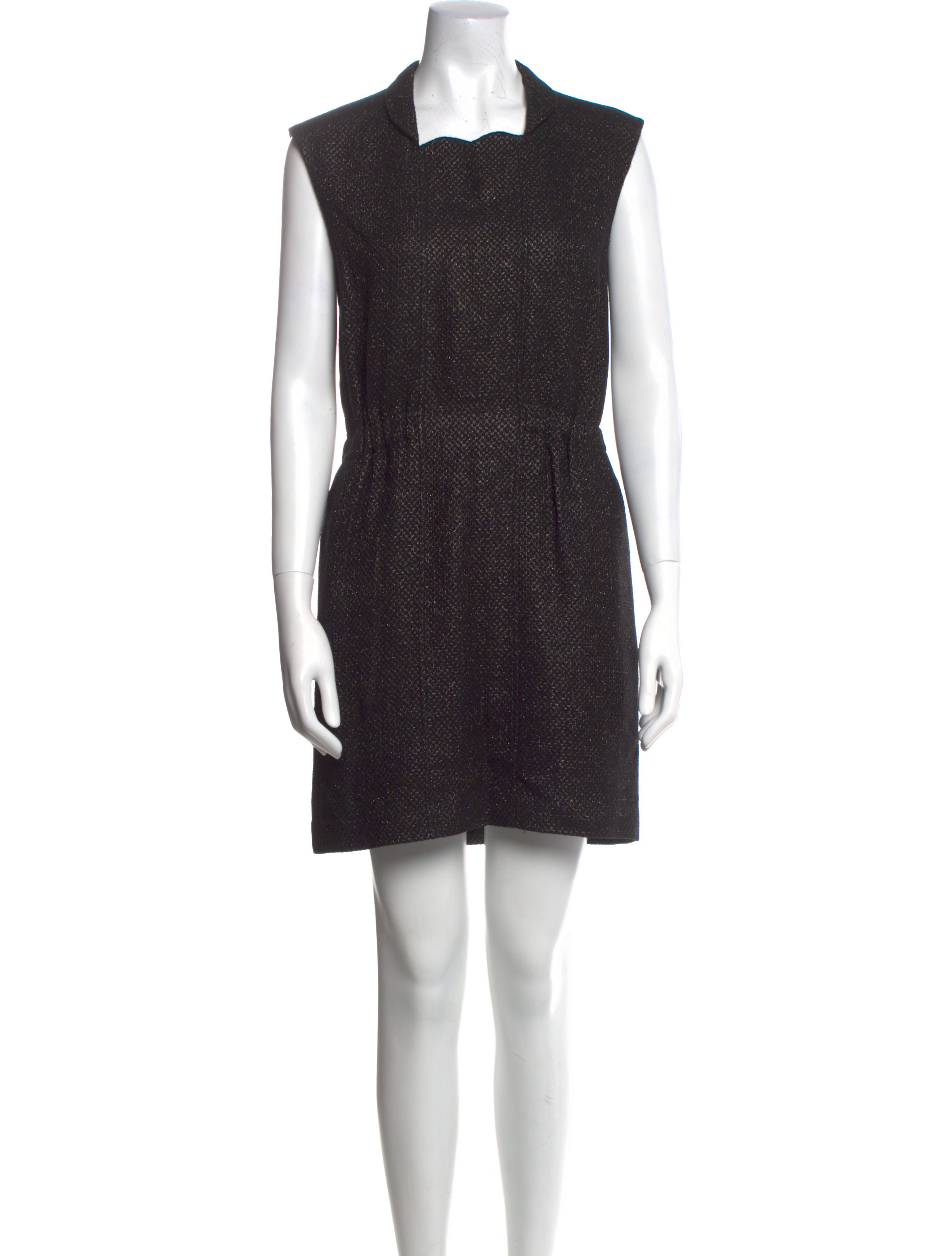 A.P.C. Square Neckline Mini Dress