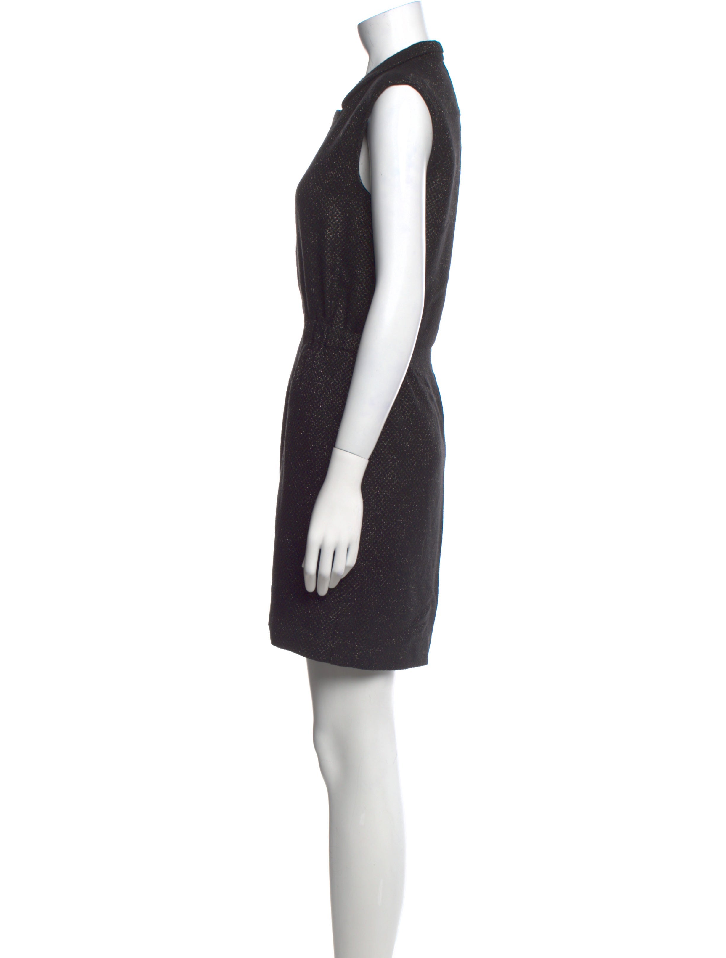 A.P.C. Square Neckline Mini Dress