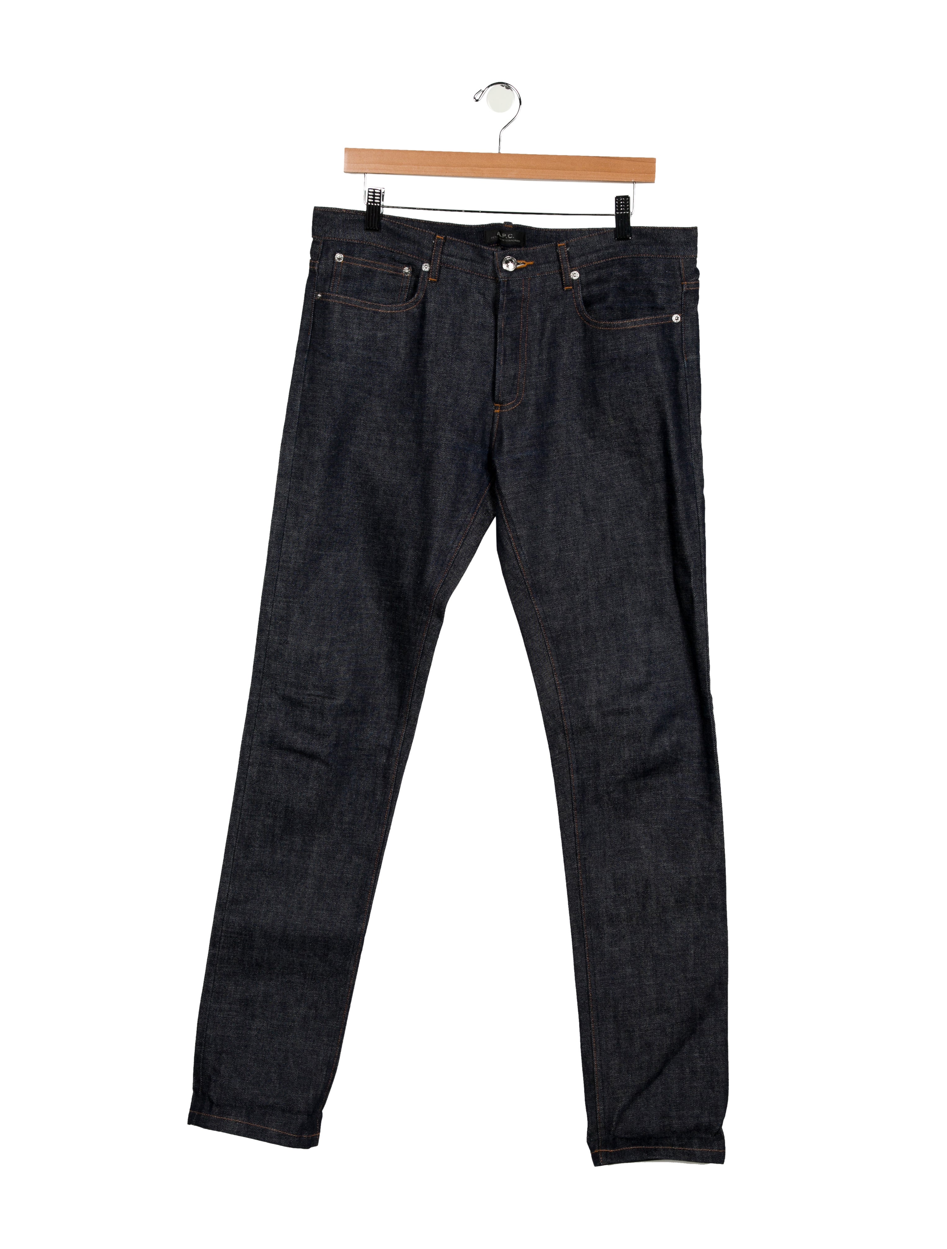 A.P.C. Mid-Rise Straight Leg Jeans