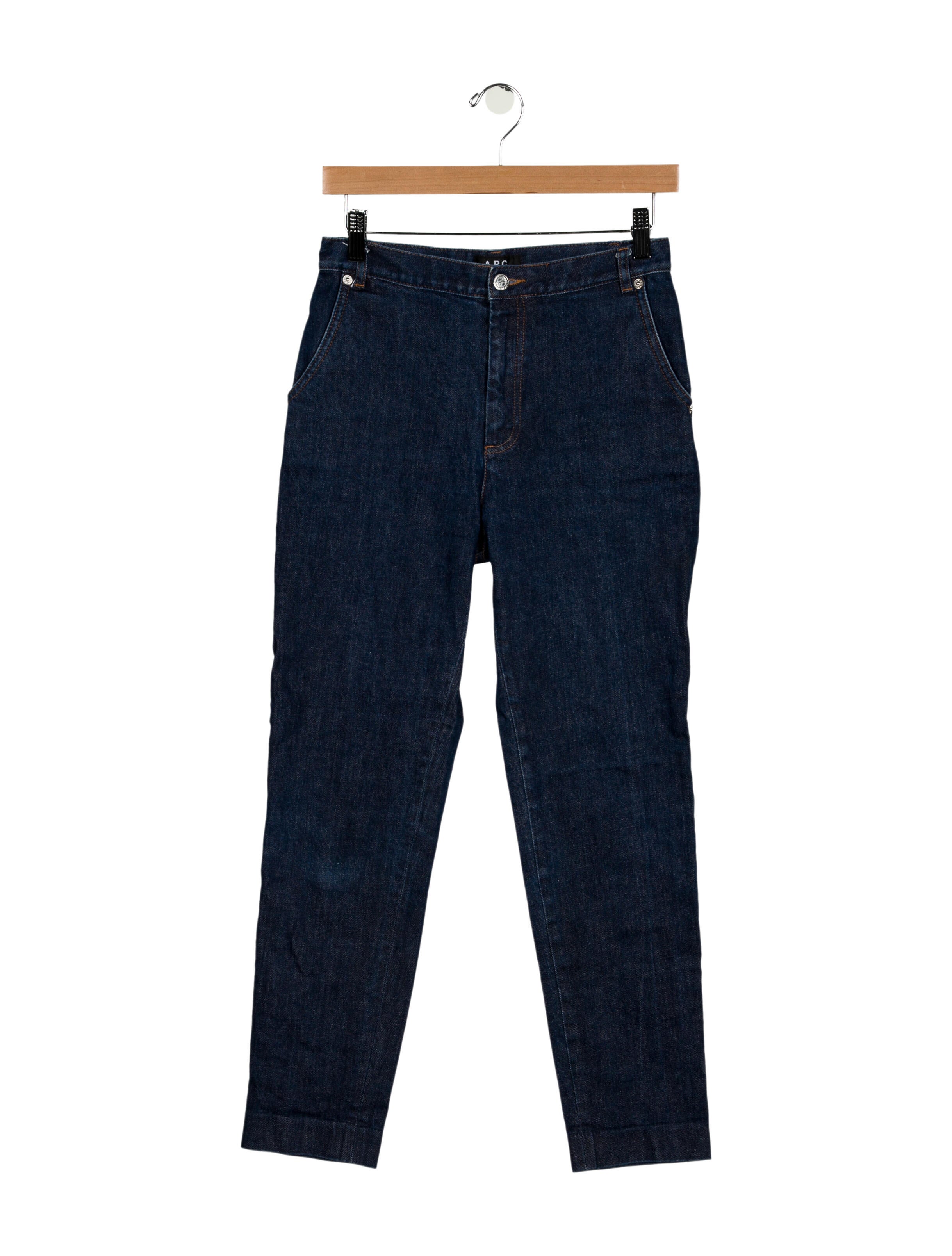 A.P.C. Mid-Rise Straight Leg Jeans