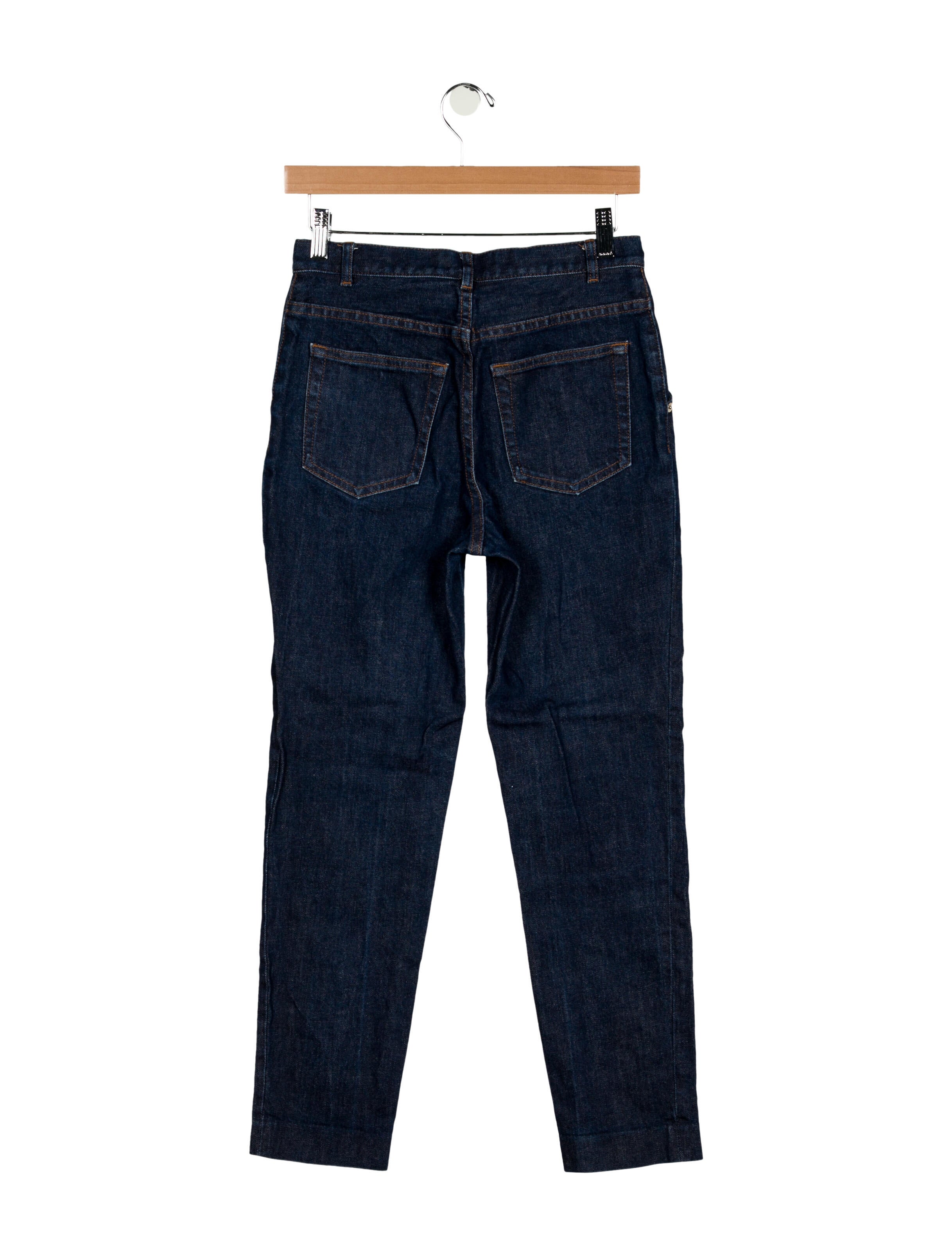 A.P.C. Mid-Rise Straight Leg Jeans