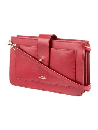 A.P.C. Leather Crossbody Bag