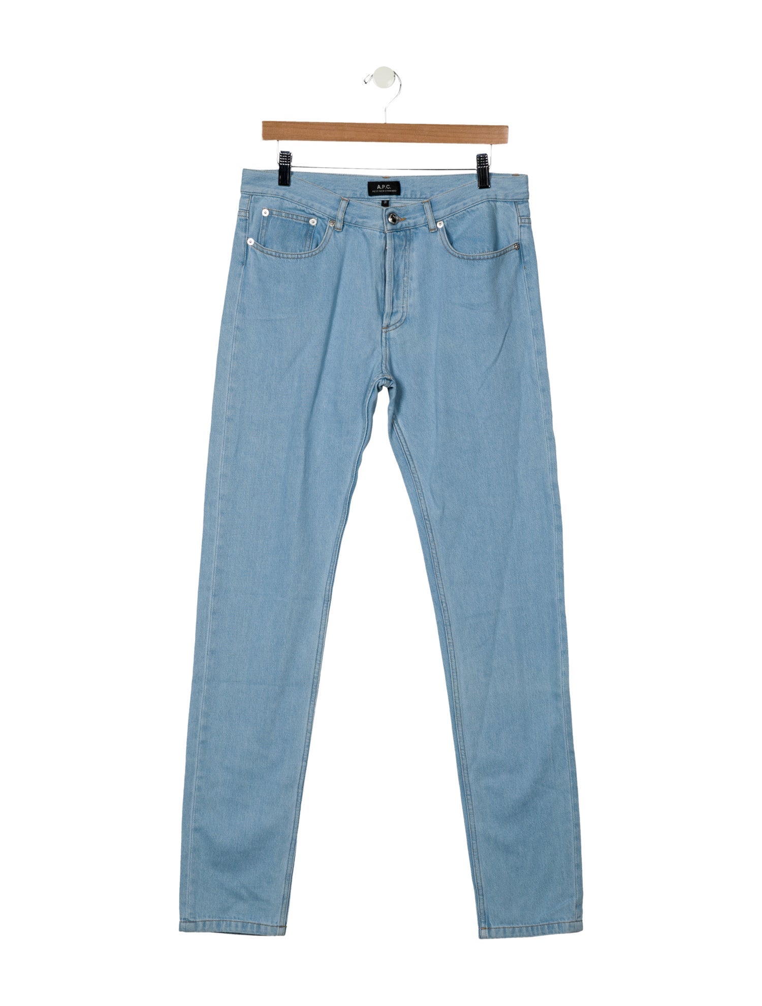 A.P.C. Mid-Rise Straight Leg Jeans