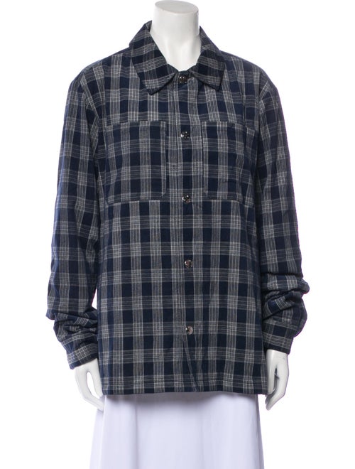 A.P.C. Plaid Print Jacket