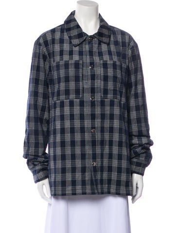 A.p.c. Jackets Plaid Print Jacket L