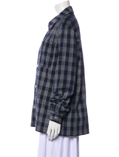 A.P.C. Plaid Print Jacket